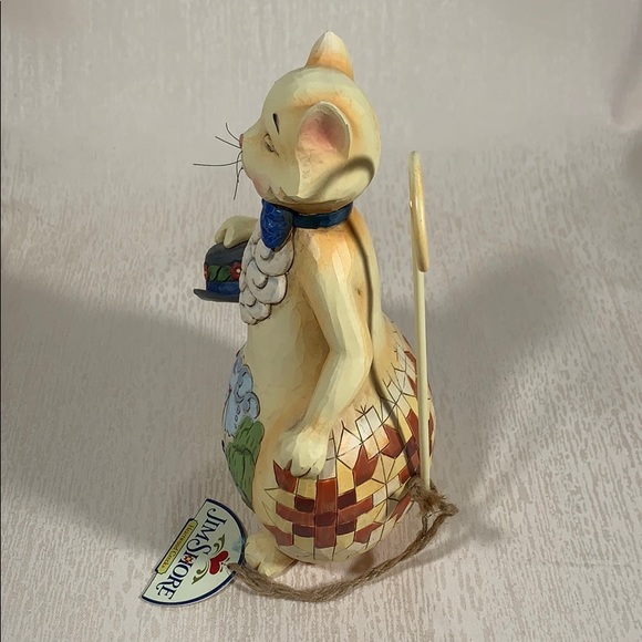 Jim Shore Heartwood Creek-Hats Off to Summer Cat - Picture 5 of 15